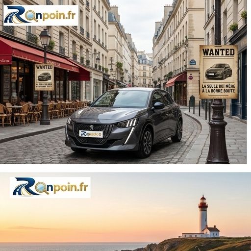 Citadine en ville
