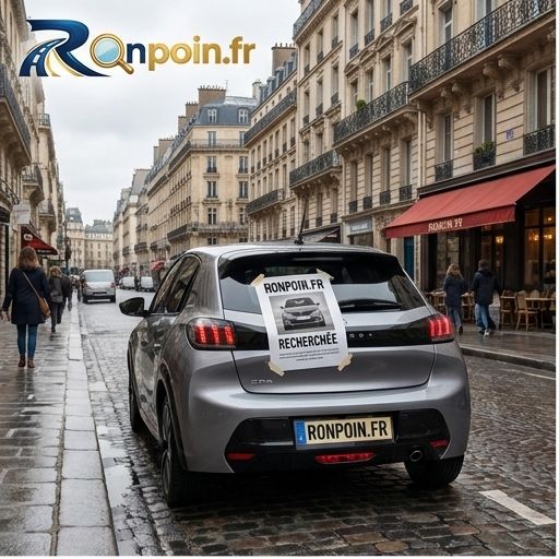 Citadine en hiver